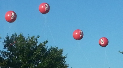 Ballons géants pour le KFC de DAX