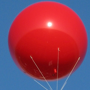 ballon publicitaire hélium sans impression