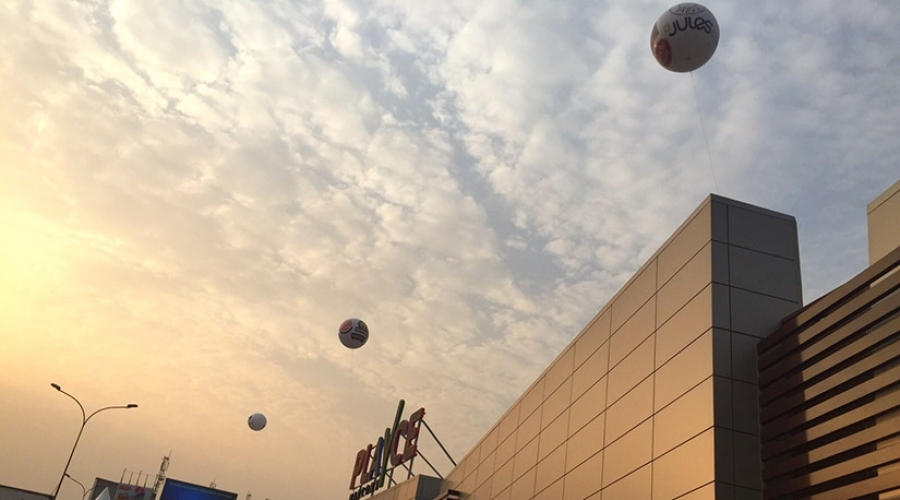 ballon geant au Playce côte d&#039;ivoire