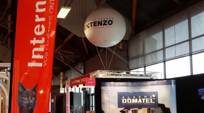 ballon ou publicitaire géant - signalétique pour salon